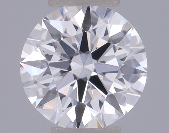 Actual 0.27 carat D Round lab-grown diamond