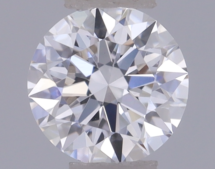 Actual 0.27 carat D Round lab-grown diamond