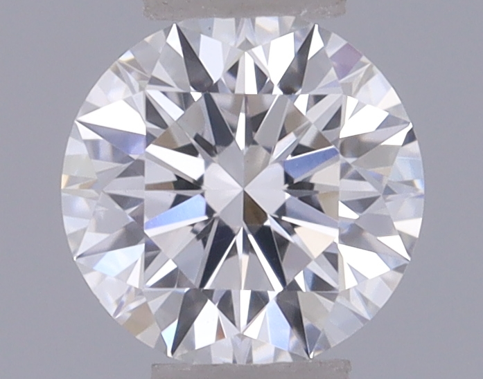 Actual 0.27 carat D Round lab-grown diamond