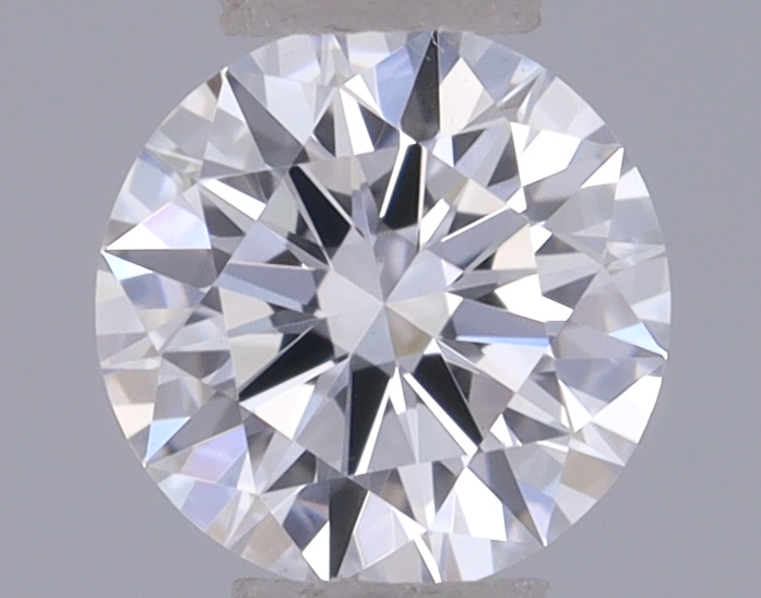 Actual 0.27 carat D Round lab-grown diamond
