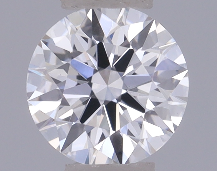 Actual 0.27 carat D Round lab-grown diamond