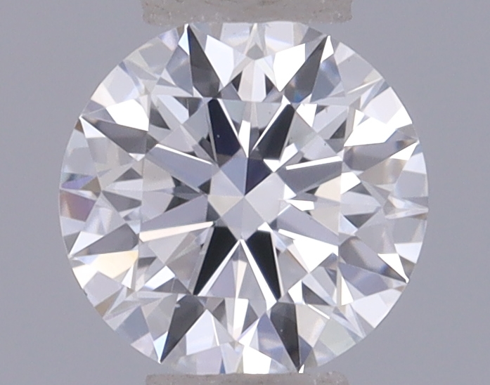 Actual 0.27 carat D Round lab-grown diamond