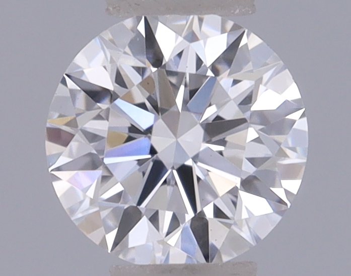 Actual 0.27 carat D Round lab-grown diamond